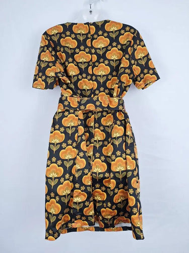 Revival Vintage Inspired Belted Mini Dress Size 16 by SwapUp-Online Second Hand Store-Online Thrift Store