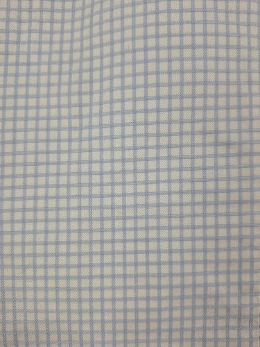 Rhodes & Beckett Windowpane Sky Blue Office Top Size 8 by SwapUp-Online Second Hand Store-Online Thrift Store