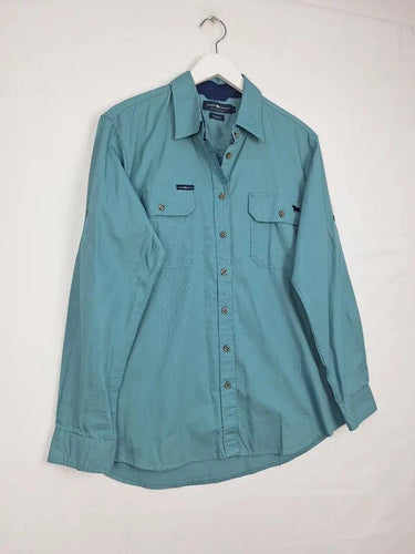 Ringers Western Teal Loose Fit Western Shirt Size 14 by SwapUp-Online Second Hand Store-Online Thrift Store