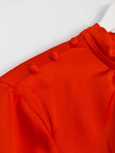 River Island Hot Haute Satin Statement Blouse Size 18 by SwapUp-Online Second Hand Store-Online Thrift Store