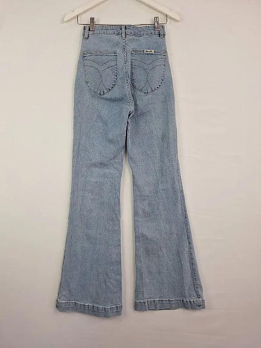 Rolla's Light Wash East Coast Flare Denim Jeans Size 8 by SwapUp-Online Second Hand Store-Online Thrift Store