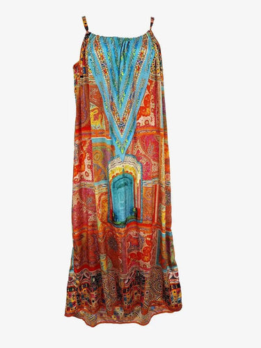 Rubyyaya Sequin Desert Holiday Maxi Dress Size L by SwapUp-Online Second Hand Store-Online Thrift Store