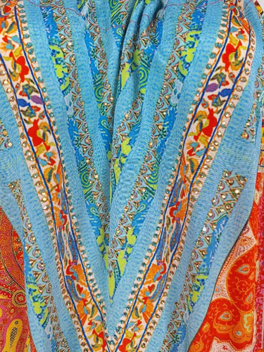 Rubyyaya Sequin Desert Holiday Maxi Dress Size L by SwapUp-Online Second Hand Store-Online Thrift Store