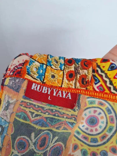 Rubyyaya Sequin Desert Holiday Maxi Dress Size L by SwapUp-Online Second Hand Store-Online Thrift Store