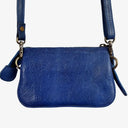 Rugged Hide Cobalt Convertible Multi Compartment Mini Crossbody Bag Size None by SwapUp-Online Second Hand Store-Online Thrift Store
