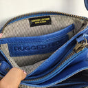 Rugged Hide Cobalt Convertible Multi Compartment Mini Crossbody Bag Size None by SwapUp-Online Second Hand Store-Online Thrift Store