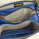 Rugged Hide Cobalt Convertible Multi Compartment Mini Crossbody Bag Size None by SwapUp-Online Second Hand Store-Online Thrift Store