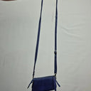 Rugged Hide Cobalt Convertible Multi Compartment Mini Crossbody Bag Size None by SwapUp-Online Second Hand Store-Online Thrift Store