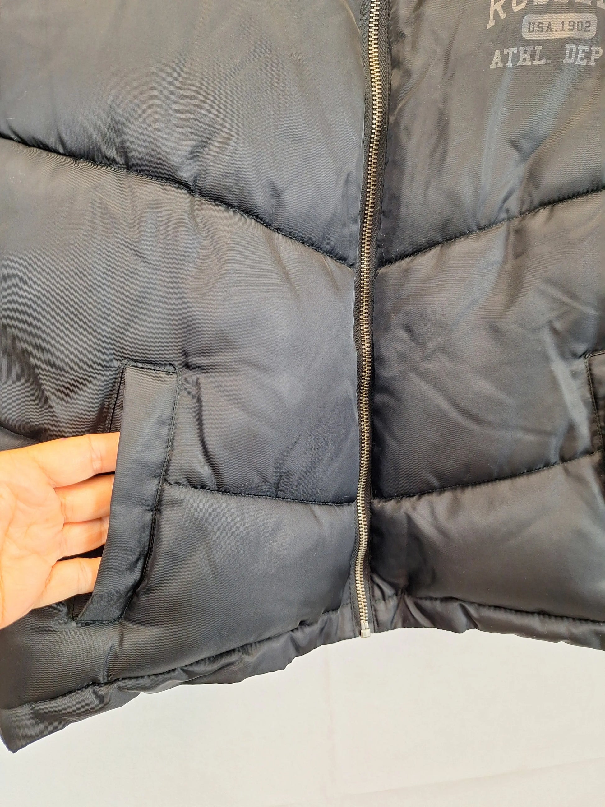 Russel Athletic Winter Athletic Puffer Jacket Size 10 by SwapUp-Online Second Hand Store-Online Thrift Store