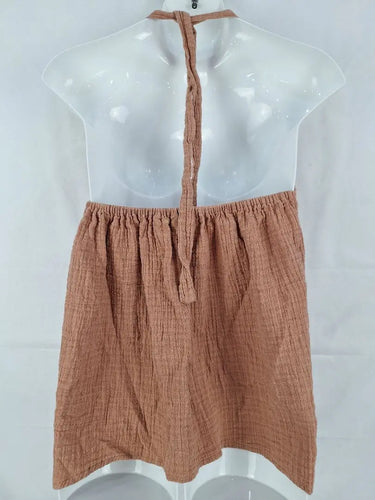 Rusty Boho Halter Neck Beach Top Size 10 by SwapUp-Online Second Hand Store-Online Thrift Store