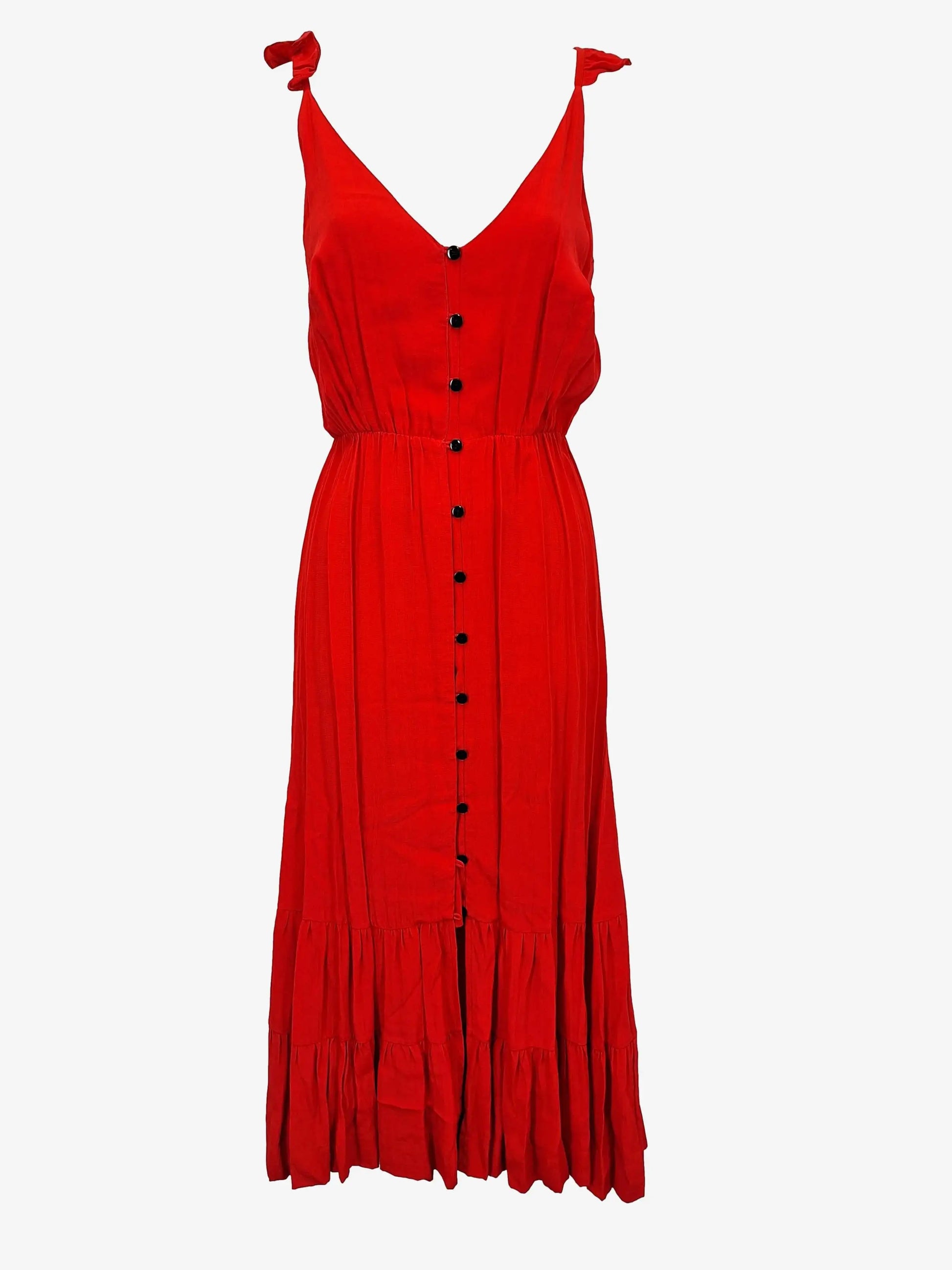 SWF Asher Chilli Midi Dress Size M by SwapUp-Online Second Hand Store-Online Thrift Store