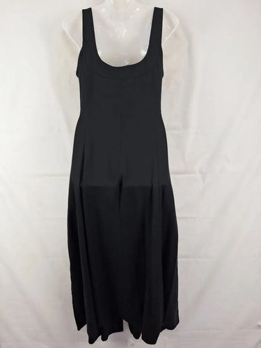 Saba Button Front Black Midi Dress Size 10 by SwapUp-Online Second Hand Store-Online Thrift Store