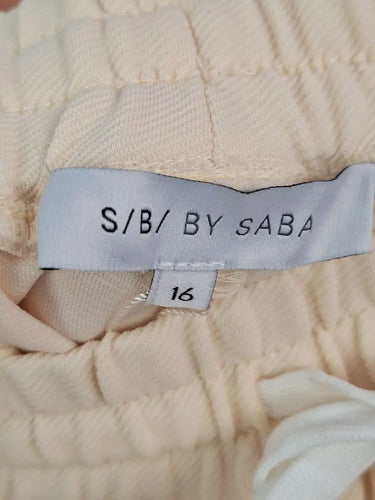 Saba Cream Casual Anais Pull On Pants Size 16 by SwapUp-Online Second Hand Store-Online Thrift Store