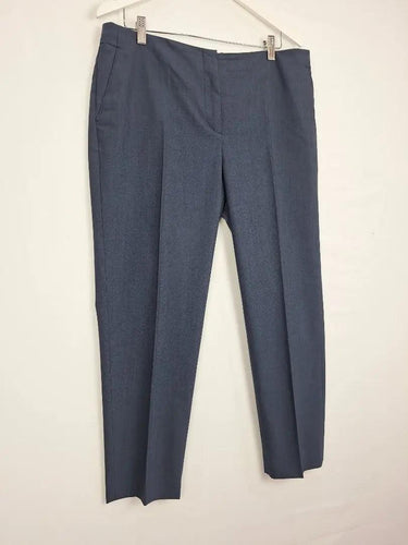 Saba Essential Blue Wool Office Pants Size 14 by SwapUp-Online Second Hand Store-Online Thrift Store