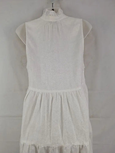 Saba V Neck Linen Mini Dress Size S by SwapUp-Online Second Hand Store-Online Thrift Store