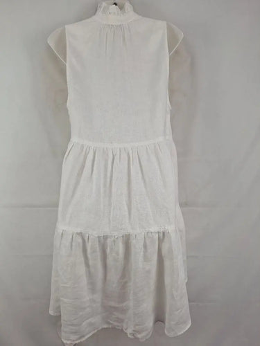 Saba V Neck Linen Mini Dress Size S by SwapUp-Online Second Hand Store-Online Thrift Store
