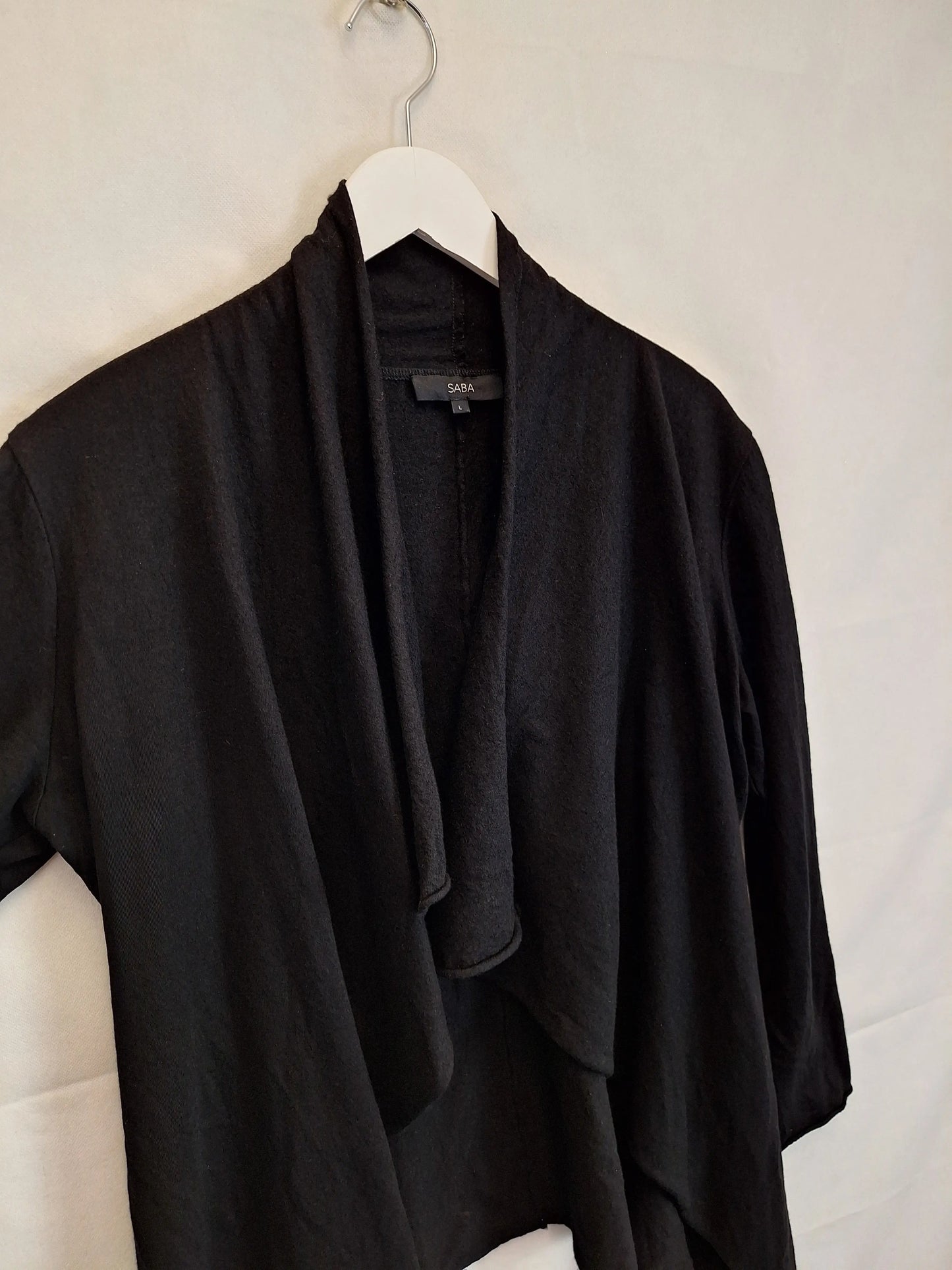 Saba Wool Waterfall Winter Cardigan Size L by SwapUp-Online Second Hand Store-Online Thrift Store
