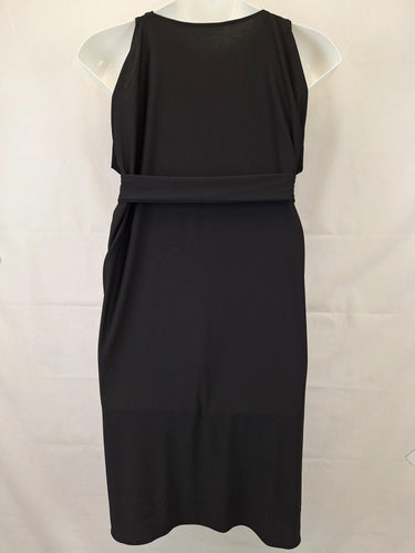 Second-Hand - Sacha Drake Column Drape Midi Dress Size 12 - SwapUp