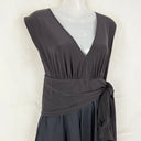 Sacha Drake Elegant Draped Two Tone Maxi Dress Size 10 by SwapUp-Online Second Hand Store-Online Thrift Store