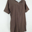 Sadie Relaxed V Neck Mini Dress Size 8 by SwapUp-Online Second Hand Store-Online Thrift Store