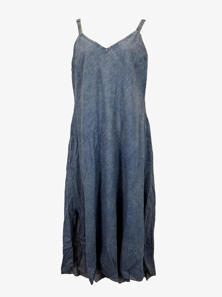 Womens Plus Size Denim Maxi Dress Belted Roll Up Sleeve Long Shirt Dress  (4832 Medium Denim 2XL) at Amazon Women's Clothing store