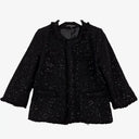 Saks Fifth Avenue Shimmer Boucle Thick Double Pocket Jacket Size S by SwapUp-Online Second Hand Store-Online Thrift Store