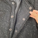 Saks Fifth Avenue Shimmer Boucle Thick Double Pocket Jacket Size S by SwapUp-Online Second Hand Store-Online Thrift Store