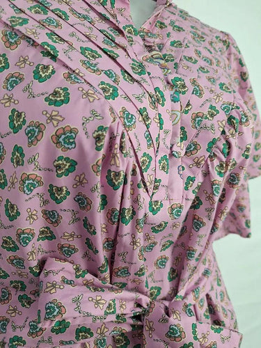 Sally Phillips Pretty In Pink Pleated Mini Dress Size 12 by SwapUp-Online Second Hand Store-Online Thrift Store