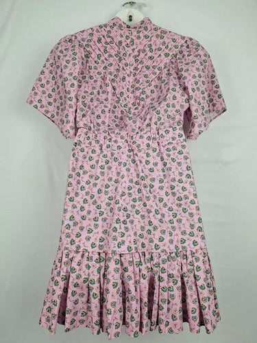 Sally Phillips Pretty In Pink Pleated Mini Dress Size 12 by SwapUp-Online Second Hand Store-Online Thrift Store