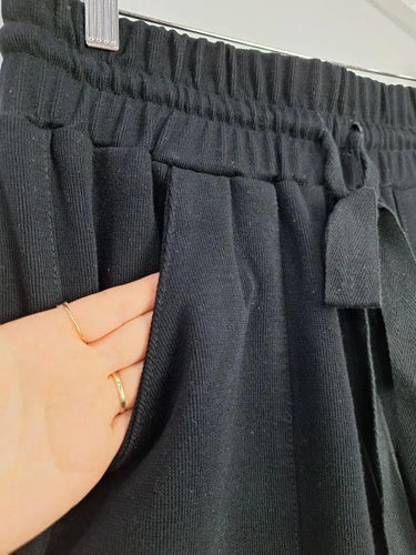 Sally Phillips Thick Stretch Tapered Lounge Pants Size 12 by SwapUp-Online Second Hand Store-Online Thrift Store
