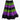 Sandra Soulos Vintage Striped Full Circle Skirt Size 10 by SwapUp-Online Second Hand Store-Online Thrift Store