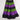 Sandra Soulos Vintage Striped Full Circle Skirt Size 10 by SwapUp-Online Second Hand Store-Online Thrift Store