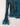 Sandra Steiner Y2K Teal Ruffled Jacket Size M by SwapUp-Online Second Hand Store-Online Thrift Store