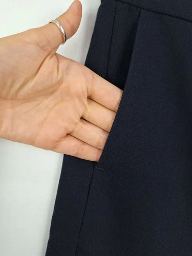 Sandro Tailored Navy Pants Size 6 by SwapUp-Online Second Hand Store-Online Thrift Store