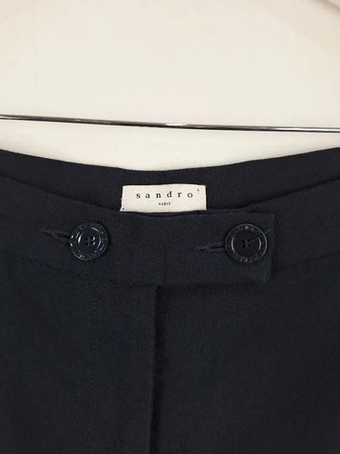 Sandro Tailored Navy Pants Size 6 by SwapUp-Online Second Hand Store-Online Thrift Store