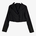 Sarah Pacini Single Button Zip Back Blazer Size M by SwapUp-Online Second Hand Store-Online Thrift Store