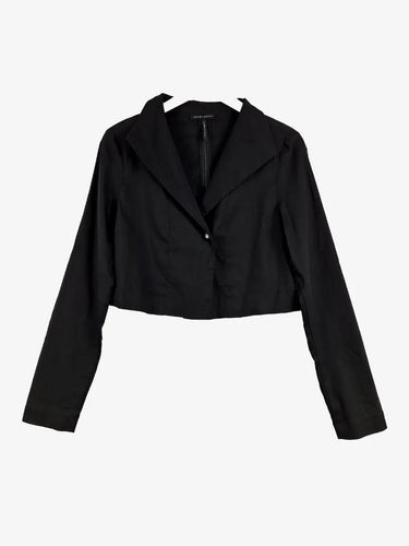 Sarah Pacini Single Button Zip Back Blazer Size M by SwapUp-Online Second Hand Store-Online Thrift Store