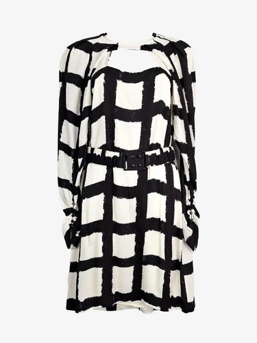 Sass & Bide Forever Mine Belted Print Mini Dress Size 8 by SwapUp-Online Second Hand Store-Online Thrift Store