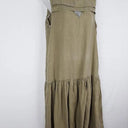 Sass & Bide Khaki Drop Waist Linen Dress Size S by SwapUp-Online Second Hand Store-Online Thrift Store