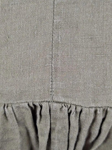 Sass & Bide Khaki Drop Waist Linen Dress Size S by SwapUp-Online Second Hand Store-Online Thrift Store