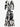 Sass & Bide Monochrome Silver Shimmer Evening Jumpsuit Size 10 by SwapUp-Online Second Hand Store-Online Thrift Store