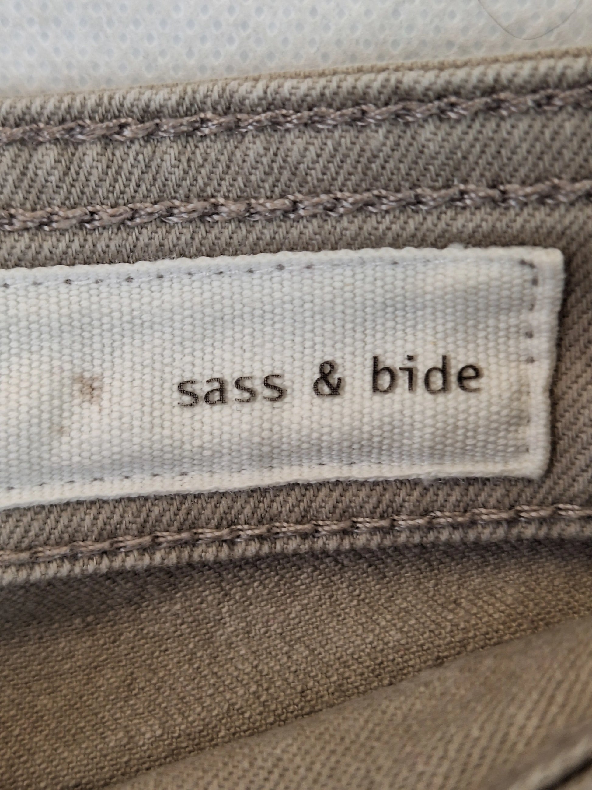 Sass & Bide Slim Fit Colour Block Jeans Size 10 by SwapUp-Online Second Hand Store-Online Thrift Store