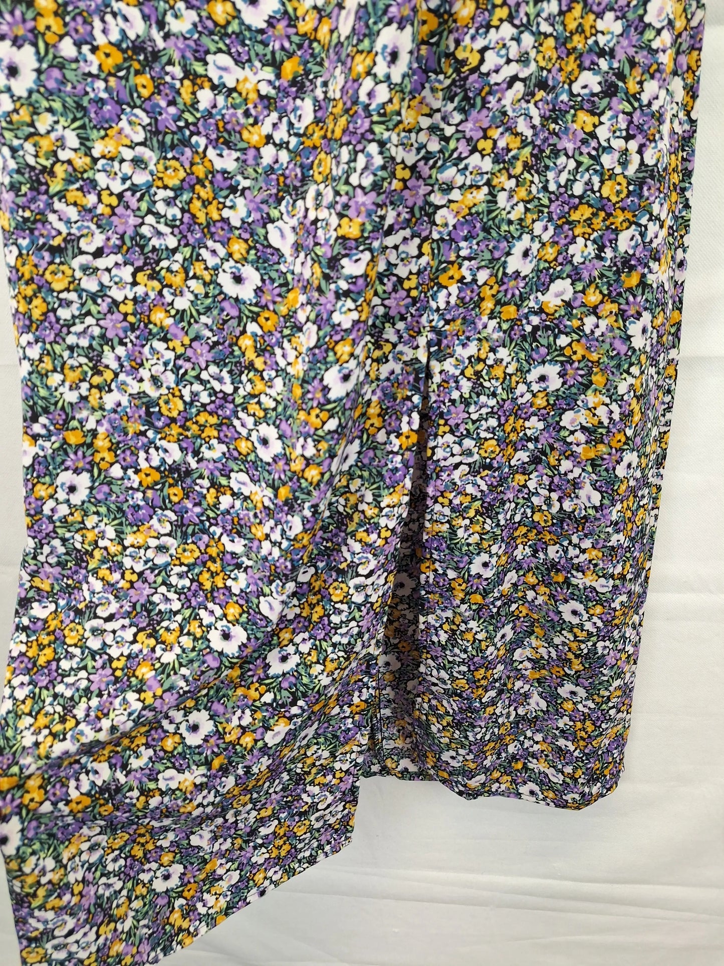 Savel Floral Slit Maxi Dress Size 10 by SwapUp-Online Second Hand Store-Online Thrift Store