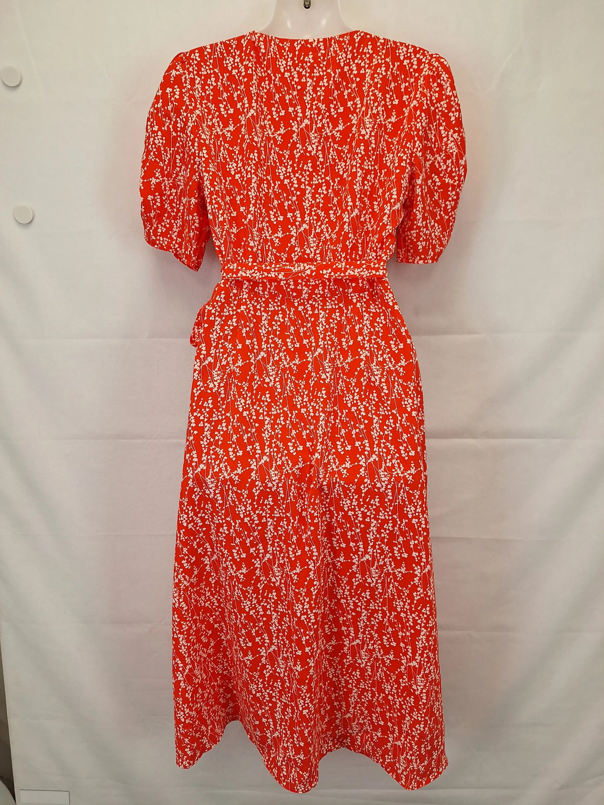 Savel Wrap Floral Midi Dress Size 10 by SwapUp-Online Second Hand Store-Online Thrift Store