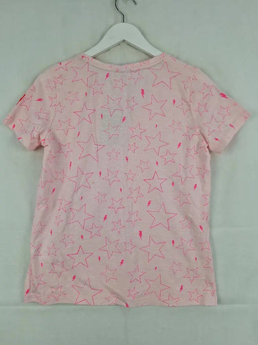 Scamp & Dude Neon Pink Star T-shirt Size M by SwapUp-Online Second Hand Store-Online Thrift Store