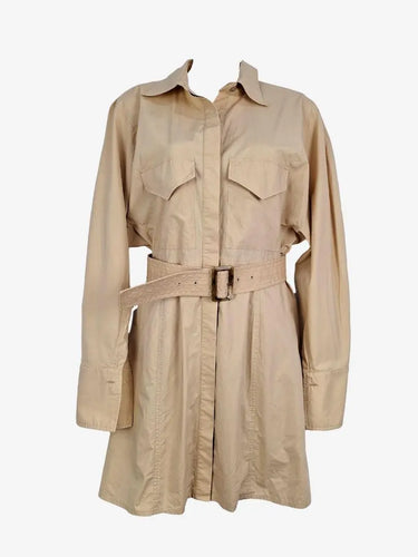 Scanlan Theodore Button-up Billow Shirt Dress Size 10 by SwapUp-Online Second Hand Store-Online Thrift Store