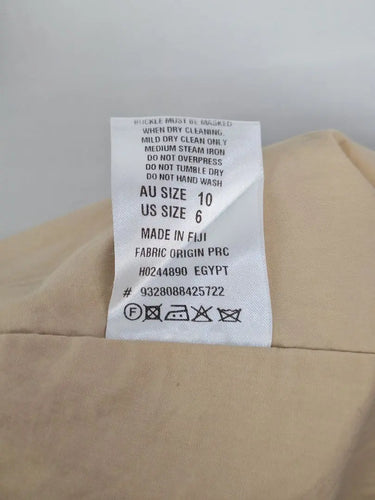 Scanlan Theodore Button-up Billow Shirt Dress Size 10 by SwapUp-Online Second Hand Store-Online Thrift Store