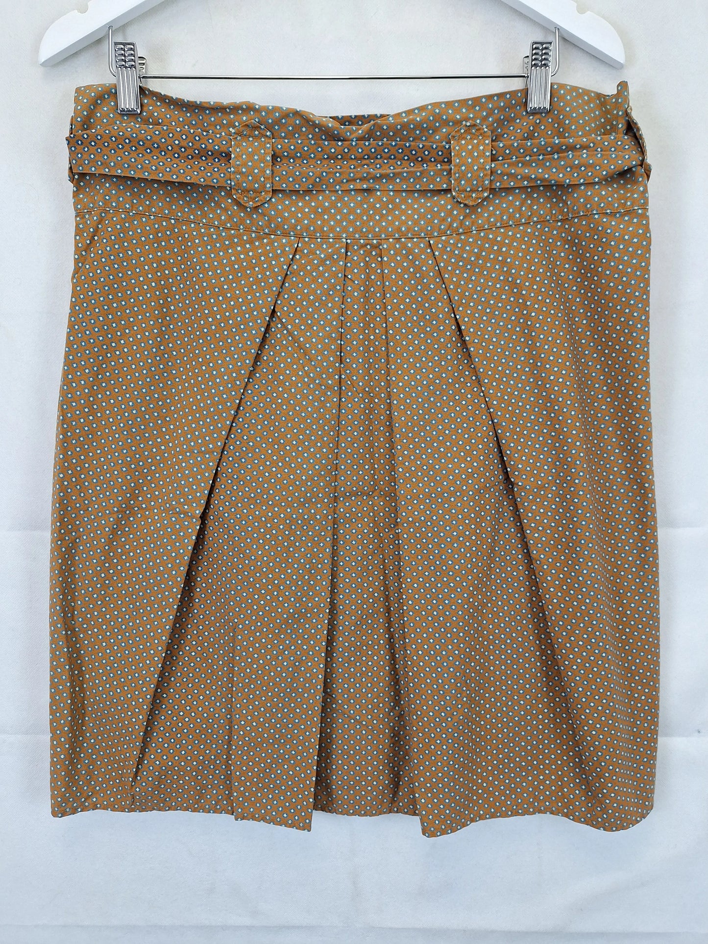 Scanlan Theodore Classic Tie Waist Mini Skirt Size 14 by SwapUp-Online Second Hand Store-Online Thrift Store
