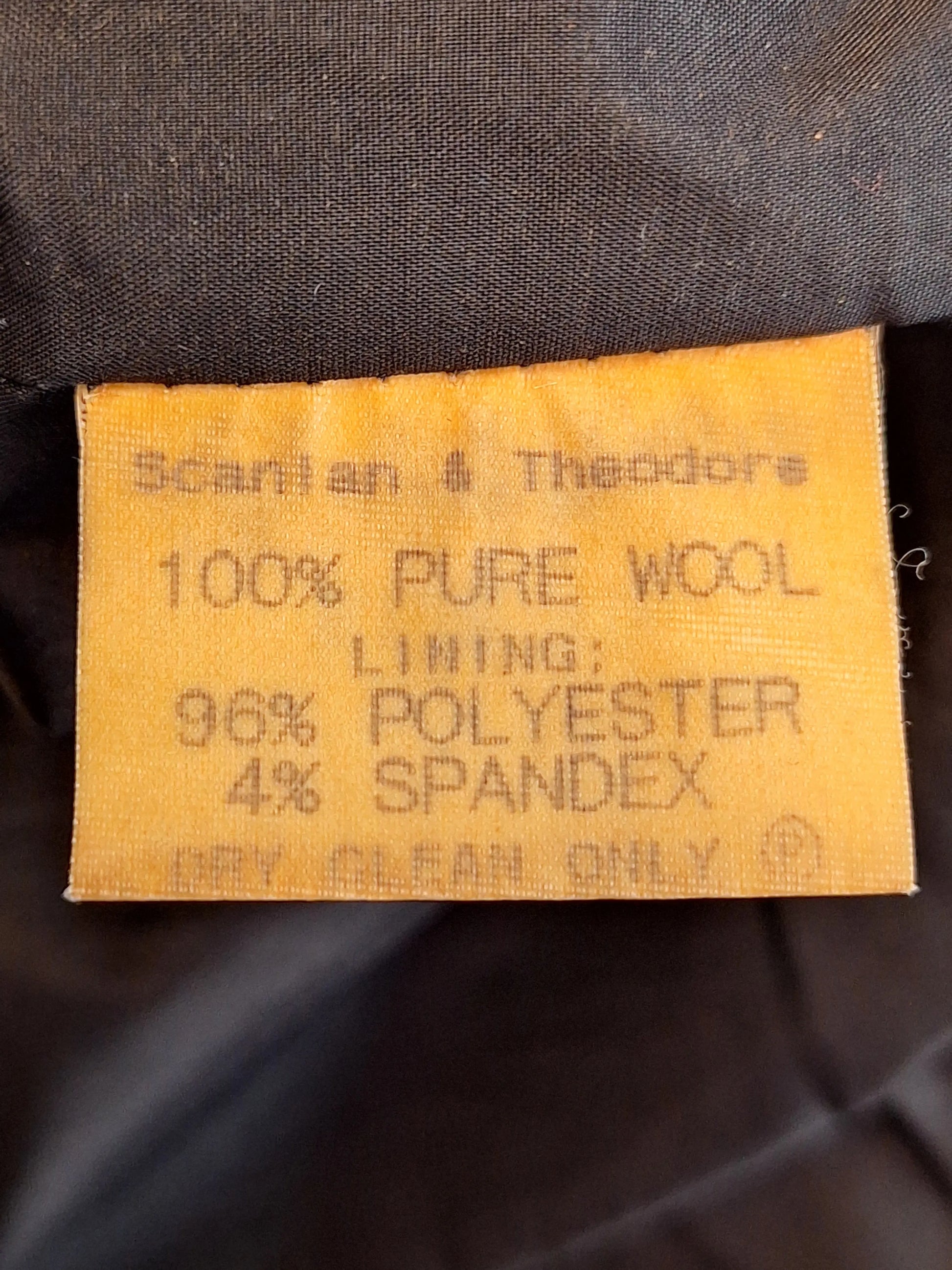 Scanlan Theodore Classic Wool Tailored Mini Skirt Size 10 by SwapUp-Online Second Hand Store-Online Thrift Store