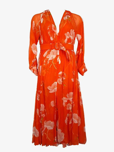 Scanlan Theodore Floaty 2-piece Sheer Maxi Dress Size 12 by SwapUp-Online Second Hand Store-Online Thrift Store